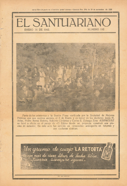 192 EL SANTUARIANO_Enero 1942